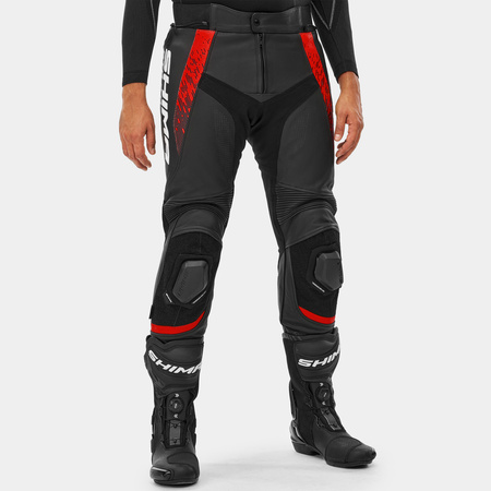 Spodnie motocyklowe Shima STR 2.0 czerwony