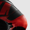 Spodnie motocyklowe Rebelhorn Inferno Black Fluo Red