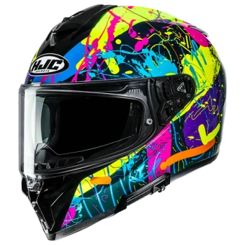 Kask HJC I72 Electra Yellow Blue