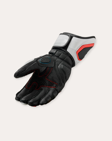 Rękawice Rev'it! Quantum 3 White Neon Red