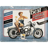 Plakat metalowy 30x40 Best Garage for Motorcycles