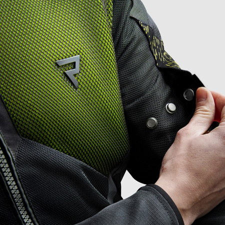 Kurtka Tekstylna Rebelhorn Jax Black/Fluo