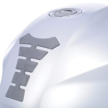 Tankpad OXFORD Gel Spine carbon jasny
