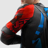 Kurtka motocyklowa Rebelhorn Inferno Black Blue White Red