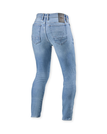 Jeansy motocyklowe Rev'it! Piston 3 Skinny Light Blue Vintage