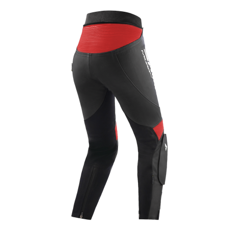 Spodnie motocyklowe Shima Miura 2.0 Lady czarny/czerwony