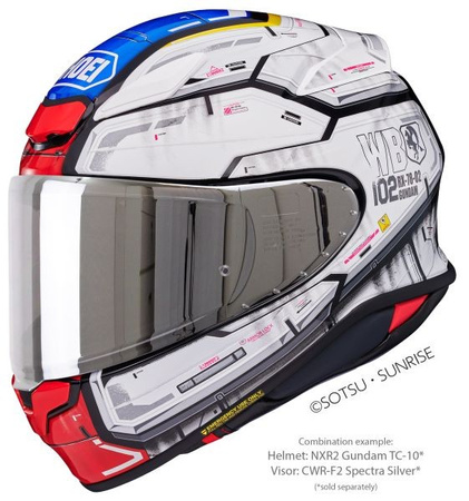 Kask Shoei NXR 2 Gundam TC-10