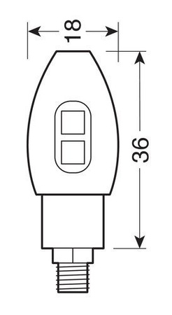 LAMPA Volt kierunkowskazy LED