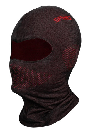 Kominiarka termoaktywna Spaio Breeze Black/Red