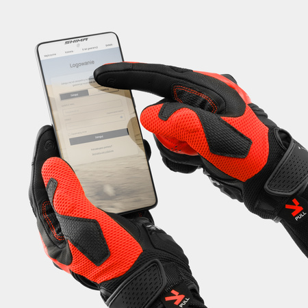 Rękawice Shima Spark 3.0 Red Fluo