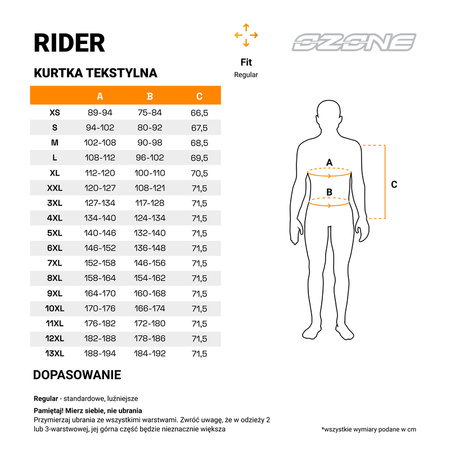 Kurtka Ozone Rider Black