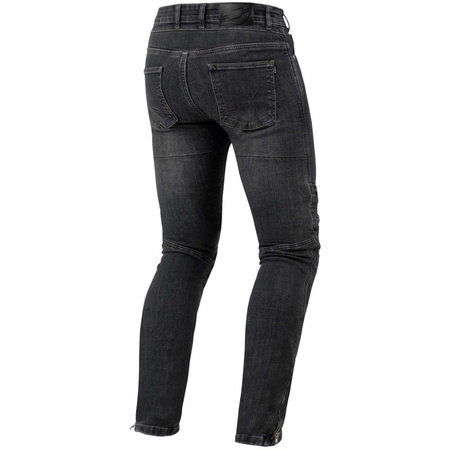 Jeansy motocyklowe Ozone Hornet II Washed Black