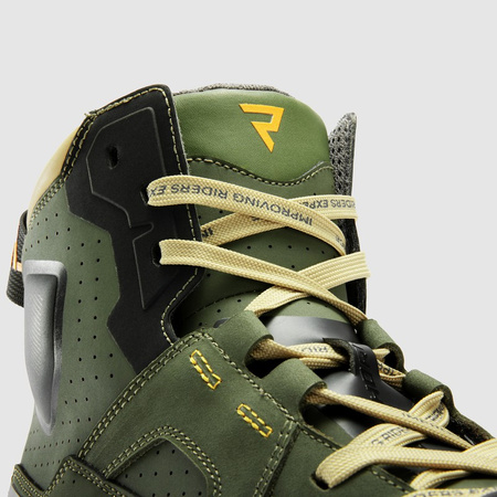 Buty motocyklowe Rebelhorn Vandal II Olive Green/Black/Orange
