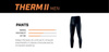 Spodnie termoaktywne Rebelhorn Therm II Black/Grey