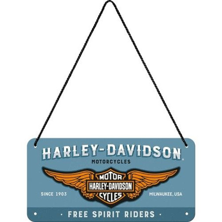 Tabliczka, zawieszka metalowa Harley-Davidson