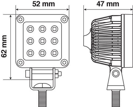LAMPA Dodatkowe światło LED WL-18