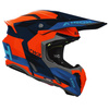 Kask motocyklowy Airoh Twist 3 Fancy Blue/Orange Gloss