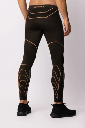 Spodnie termoaktywne Spaio Rapid Black/Orange