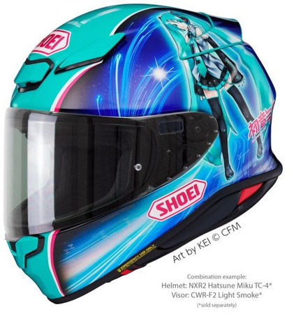 Kask Shoei NXR 2 Hatsune Miku TC-4