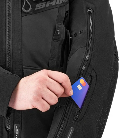 Kurtka motocyklowa Shima Tracker Black