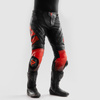 Spodnie motocyklowe Rebelhorn Inferno Black Fluo Red