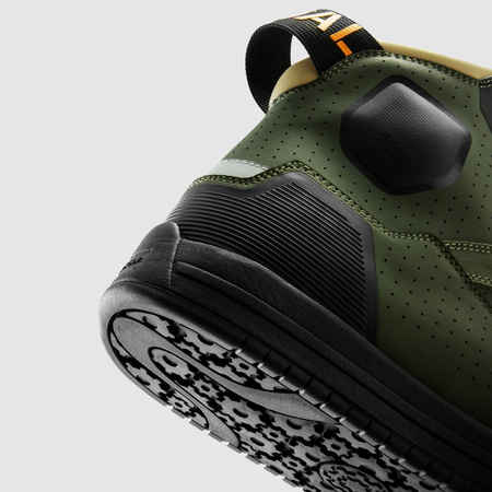 Buty motocyklowe Rebelhorn Vandal II Olive Green/Black/Orange