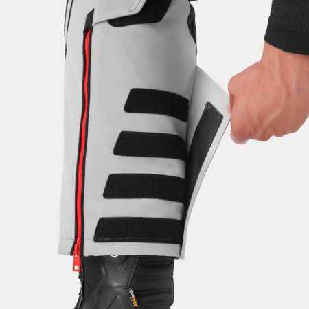 Spodnie motocyklowe Shima Hero 3.0 G2 Grey/Red