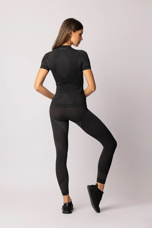 Damskie legginsy Spaio Breeze Black/Grey