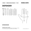 Rękawice Rebelhorn Defender Black