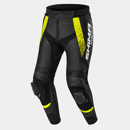 Spodnie motocyklowe Shima STR 2.0 Czarny Fluo