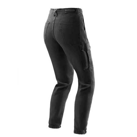 Jeansy motocyklowe Rebelhorn Faster Woman Black