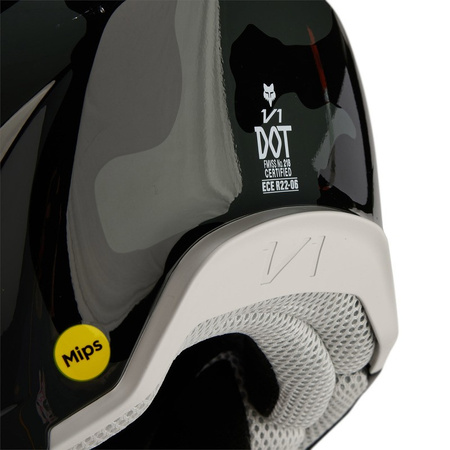 Kask Fox V1 Bnkr Black Camo (MX24)