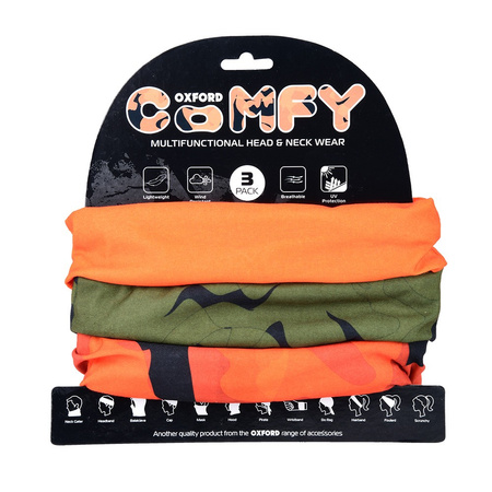 Kołnierz termoaktywny OXFORD Comfy 3 szt. NW148
