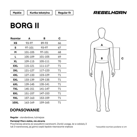 Kurtka Rebelhorn Borg II Black
