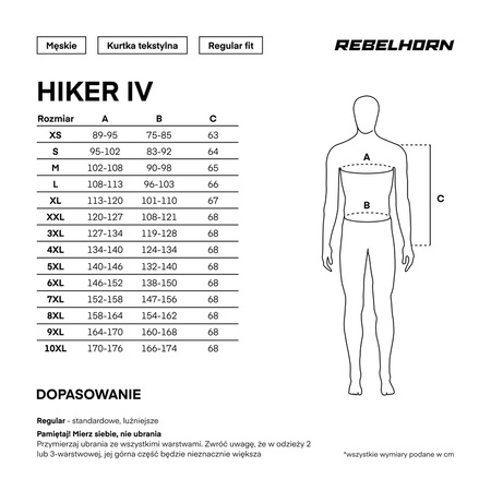 Kurtka Rebelhorn Hiker IV Black