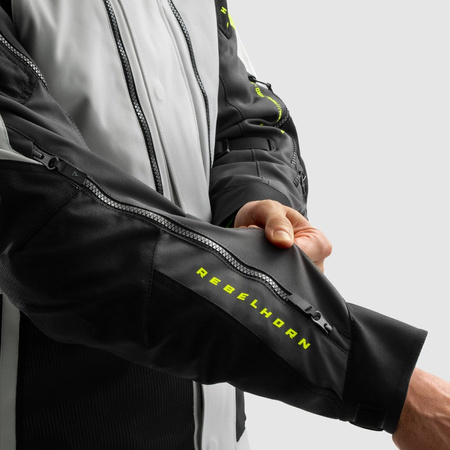 Kurtka Rebelhorn Hardy 3.0 Black/Grey/Fluo Yellow