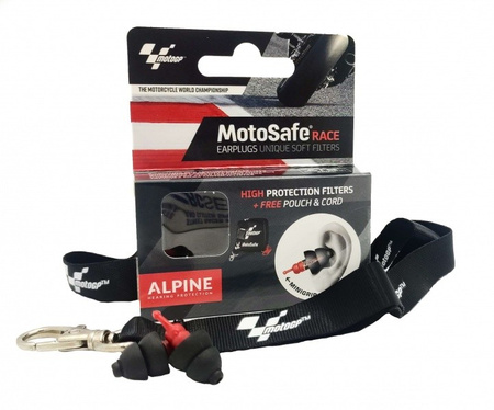 Zatyczki, stopery motocyklowe do uszu ALPINE MotoSafe MotoGP