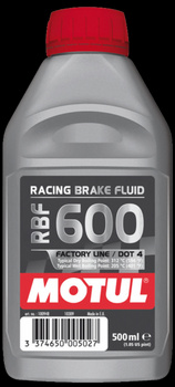 MOTUL płyn hamulcowy racing RBF 600 DOT4 0,5L (syntetyczny, factory line)