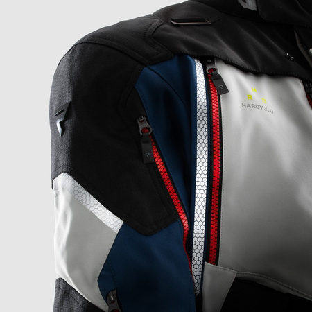 Kurtka Rebelhorn Hardy 3.0 Blue/Grey/Red