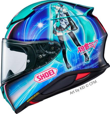 Kask Shoei NXR 2 Hatsune Miku TC-4