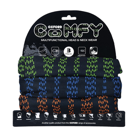 Kołnierz termoaktywny OXFORD Comfy 3 szt. NW146