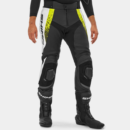 Spodnie motocyklowe Shima STR 2.0 żółty fluo
