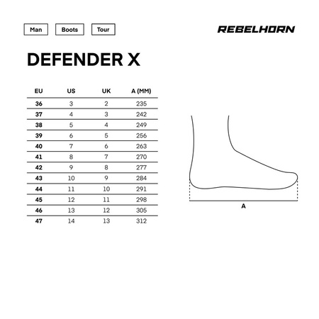 Buty motocyklowe Rebelhorn Defender-X Desert