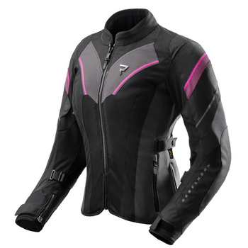 Kurtka Tekstylna Rebelhorn Hiflow V Lady Black/Fluo Pink
