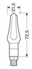 LAMPA Zephyr kierunkowskazy 12V LED