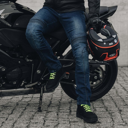 Jeansy motocyklowe Ozone Hornet II Blue