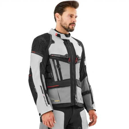Kurtka motocyklowa Shima Tracker Light Grey