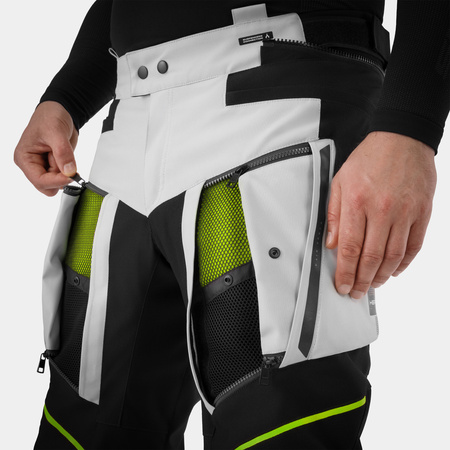 Spodnie motocyklowe Shima Hero 3.0 G2 Grey/Fluo