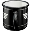 Emaliowany Kubek Mini Logo Black