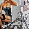 Plakat metalowy 30x40 Best Garage for Motorcycles